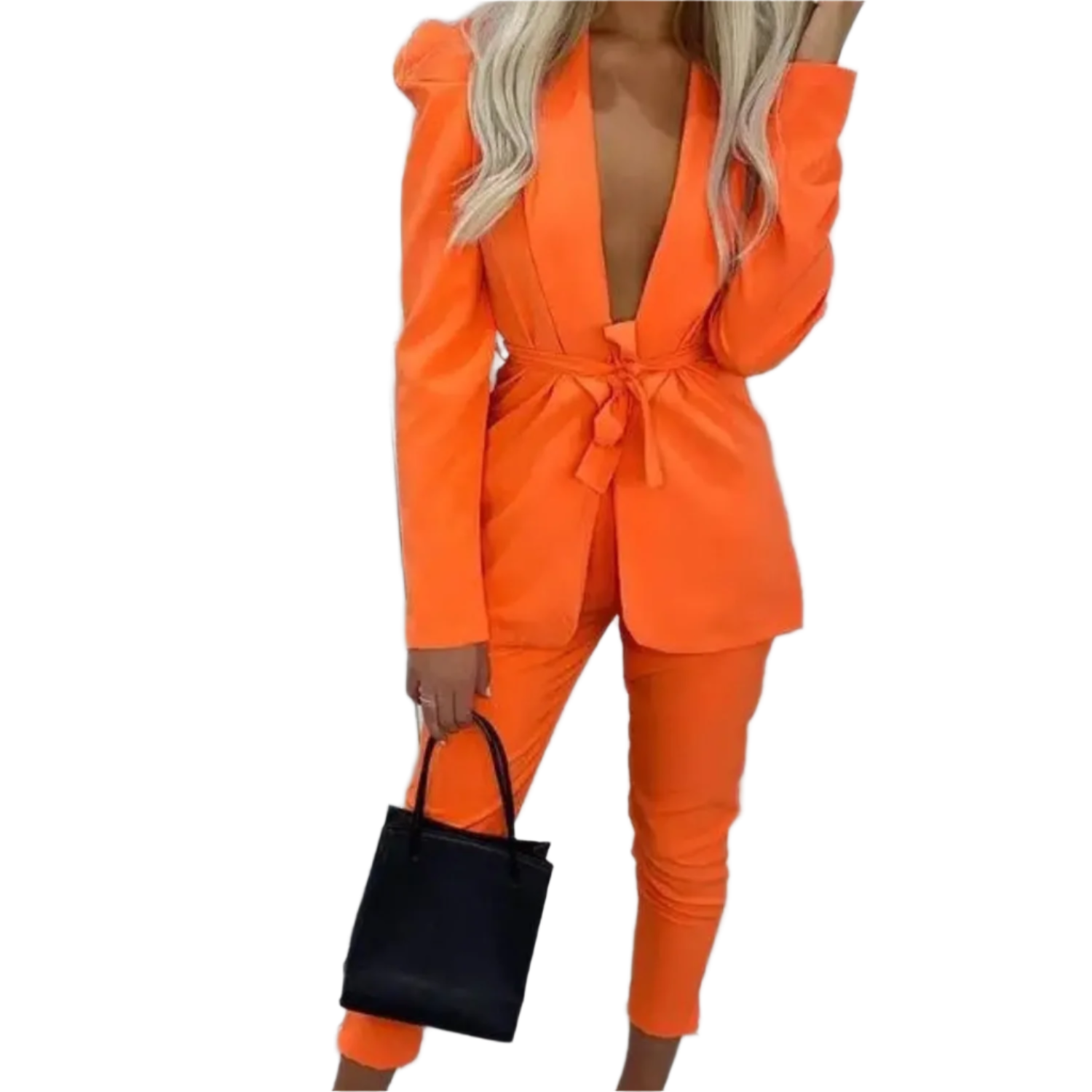 Lucia – Kleurcontrast Dames Blazer