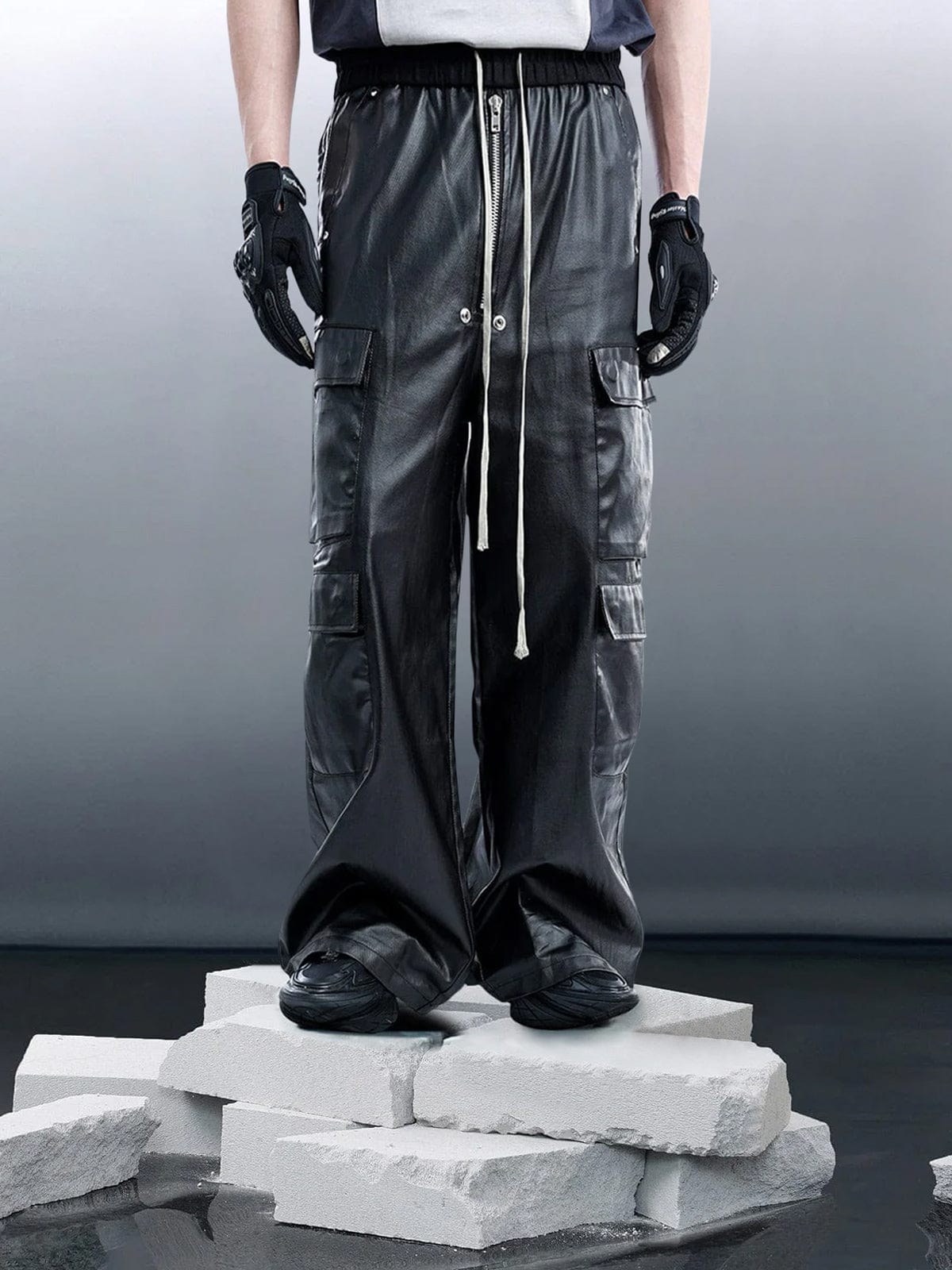 SofiaFerrari NEV Punk Grote Werkbroek