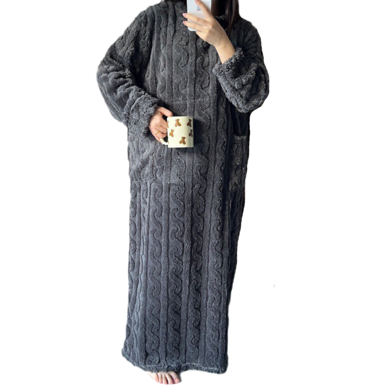 Corallo Winter koraal fluwelen homewear