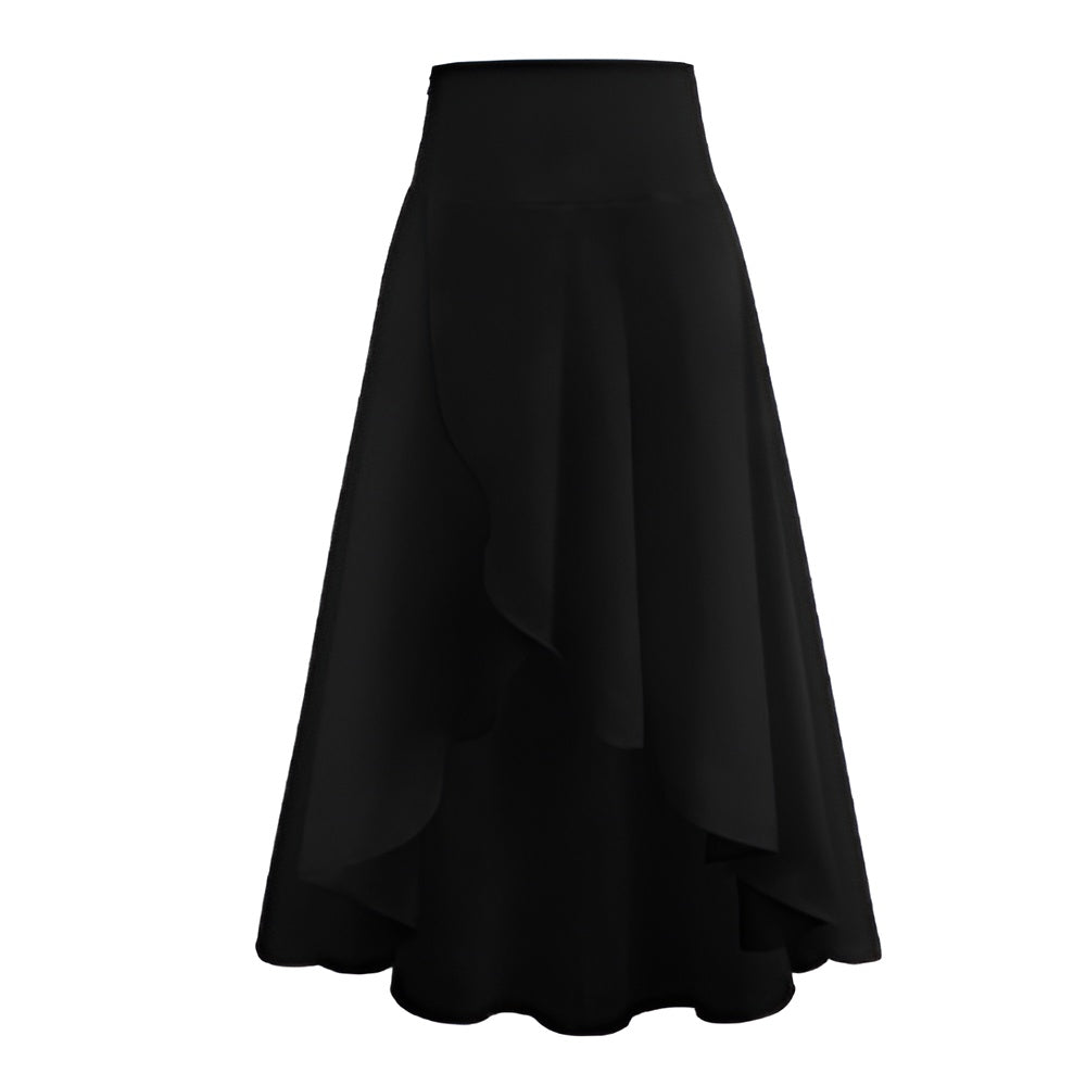 Isabella – Vrouwelijke Zomerrok op Midi-Lengte met Zwierige Pasvorm