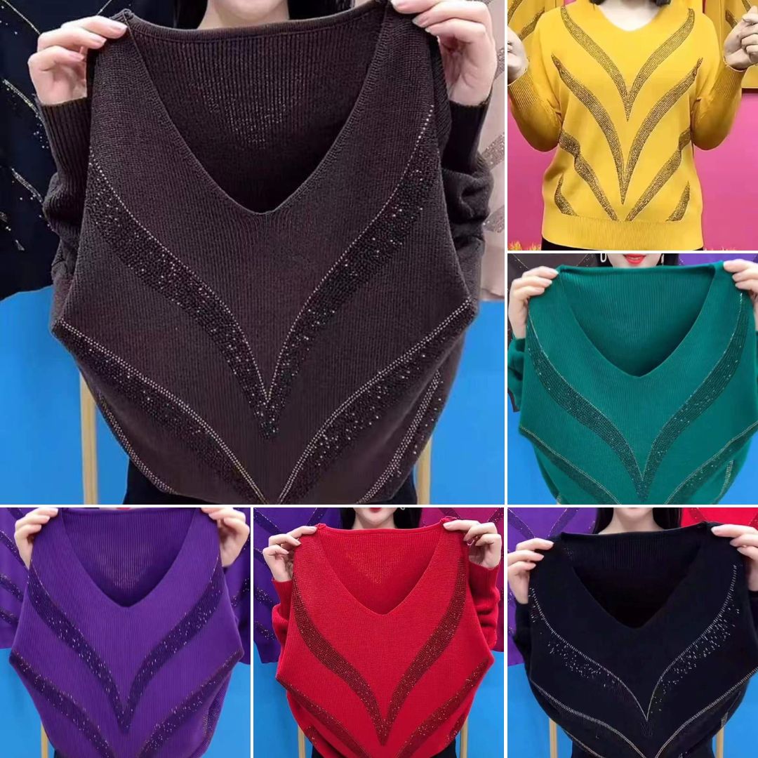 Giada™ Stijlvolle Ruiten Trui