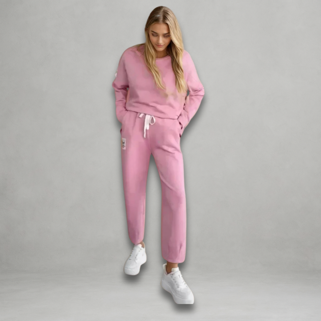 Giulia – Zacht Dames Loungewear Set van Katoenmix