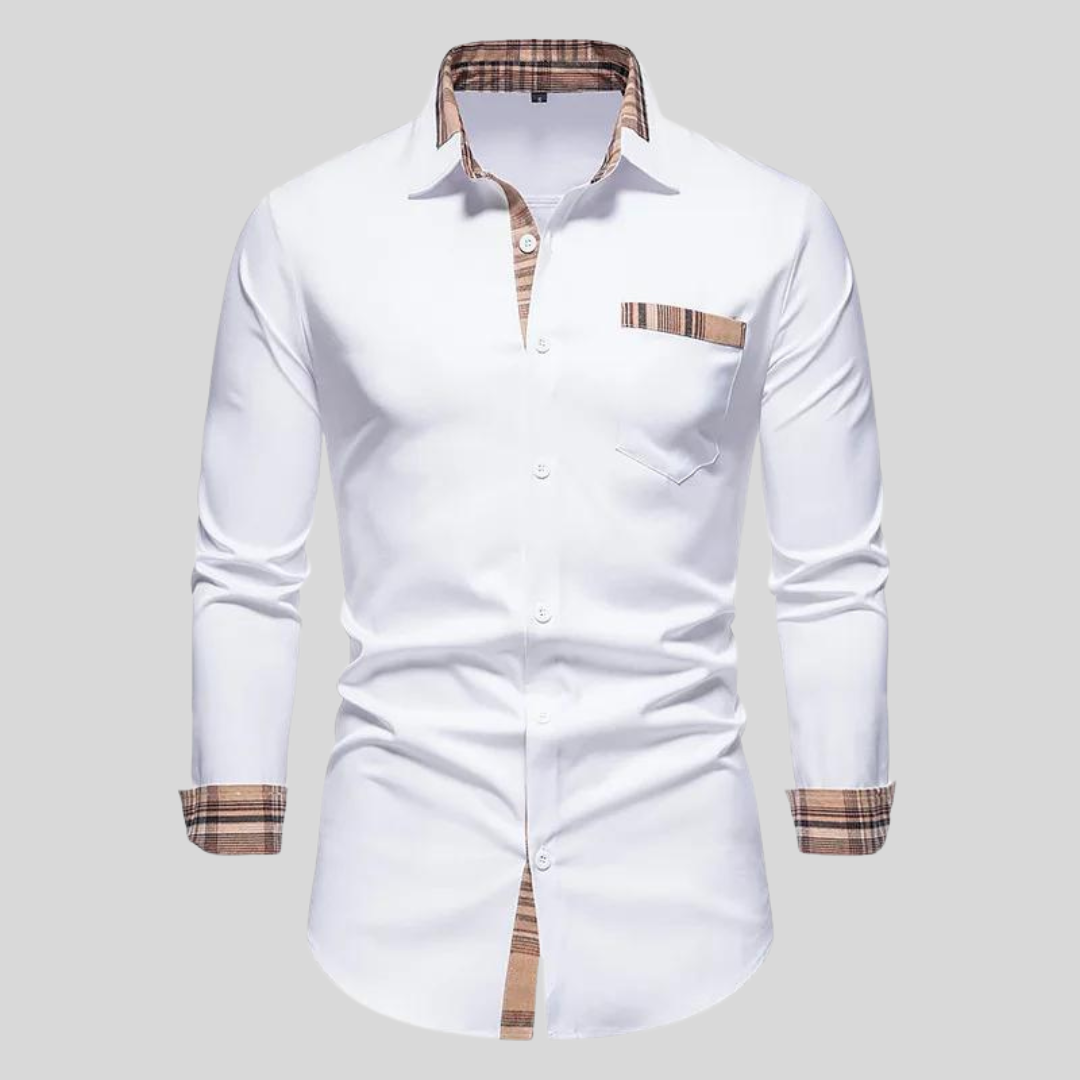 Lorenzo – Losvallend Geruit Overhemd voor Heren