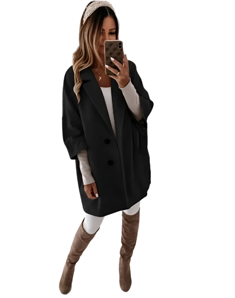 Luciana – Losvallende Dames Trenchcoat