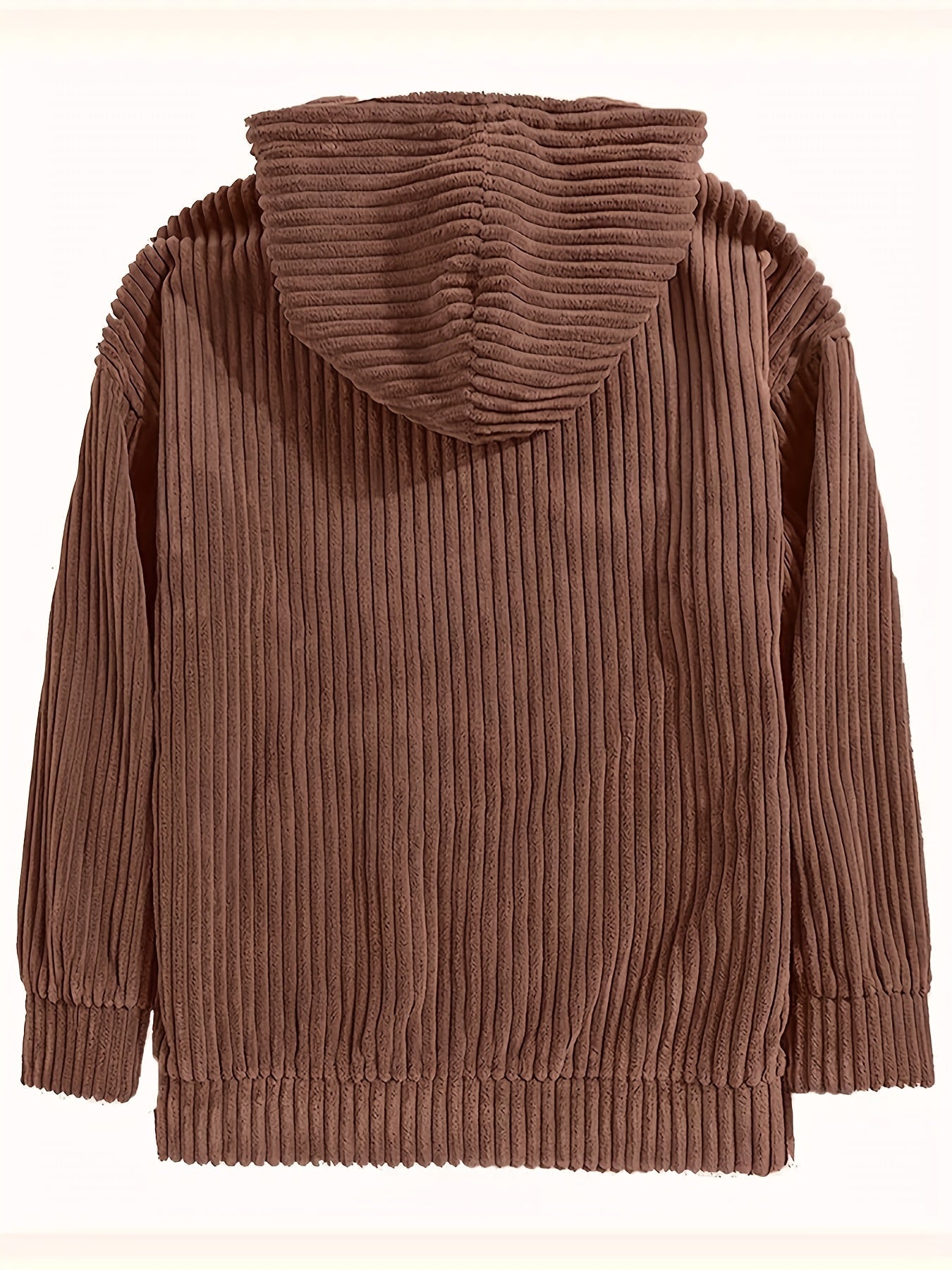 Vercato – Relaxte Corduroy Heren Hoodie