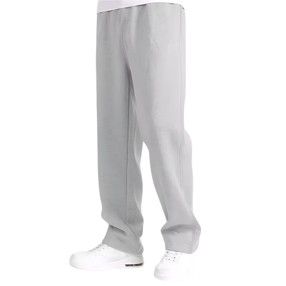 Lorenzo – Heren Sweatpants met Fleece Voering en Rechte Pijp
