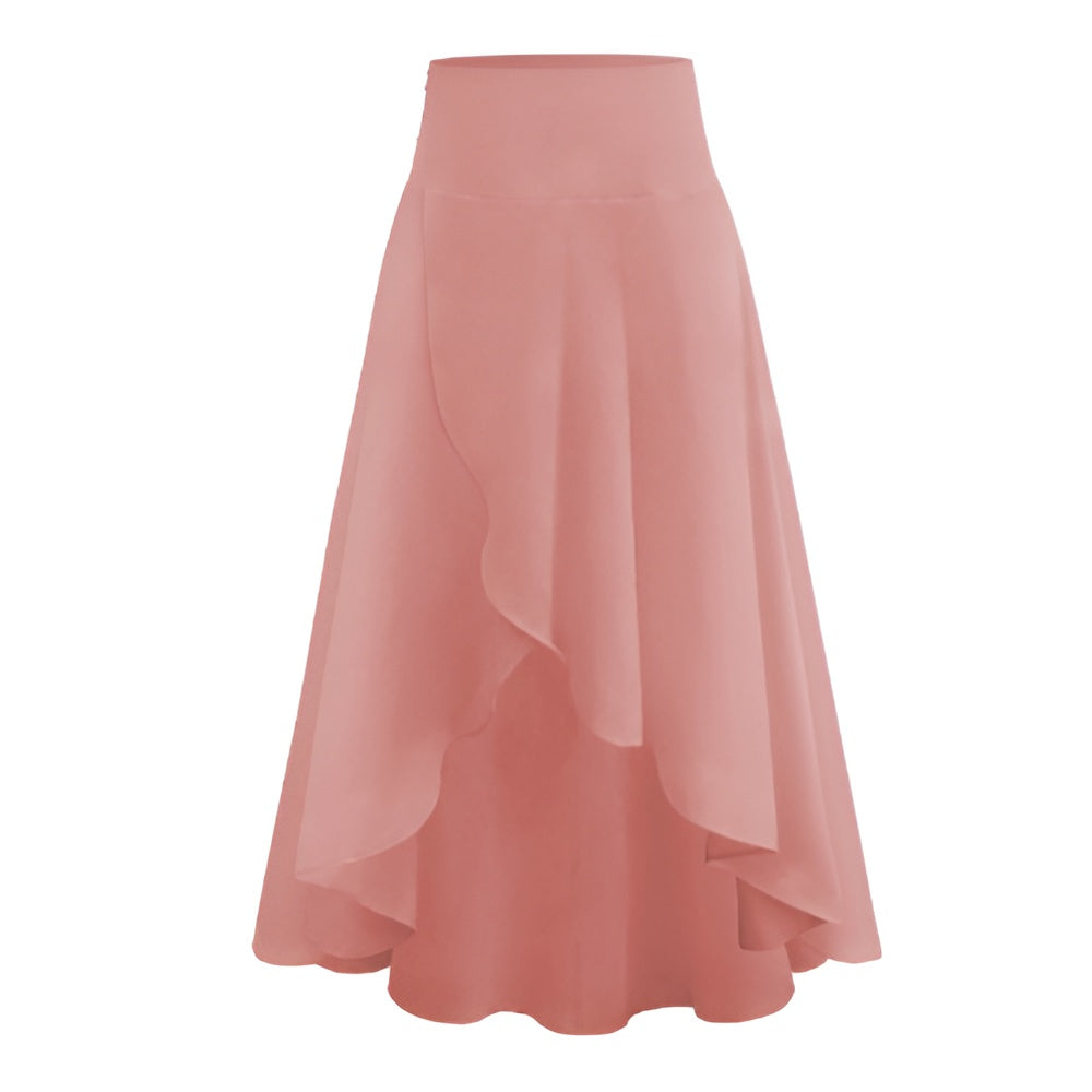 Isabella – Vrouwelijke Zomerrok op Midi-Lengte met Zwierige Pasvorm