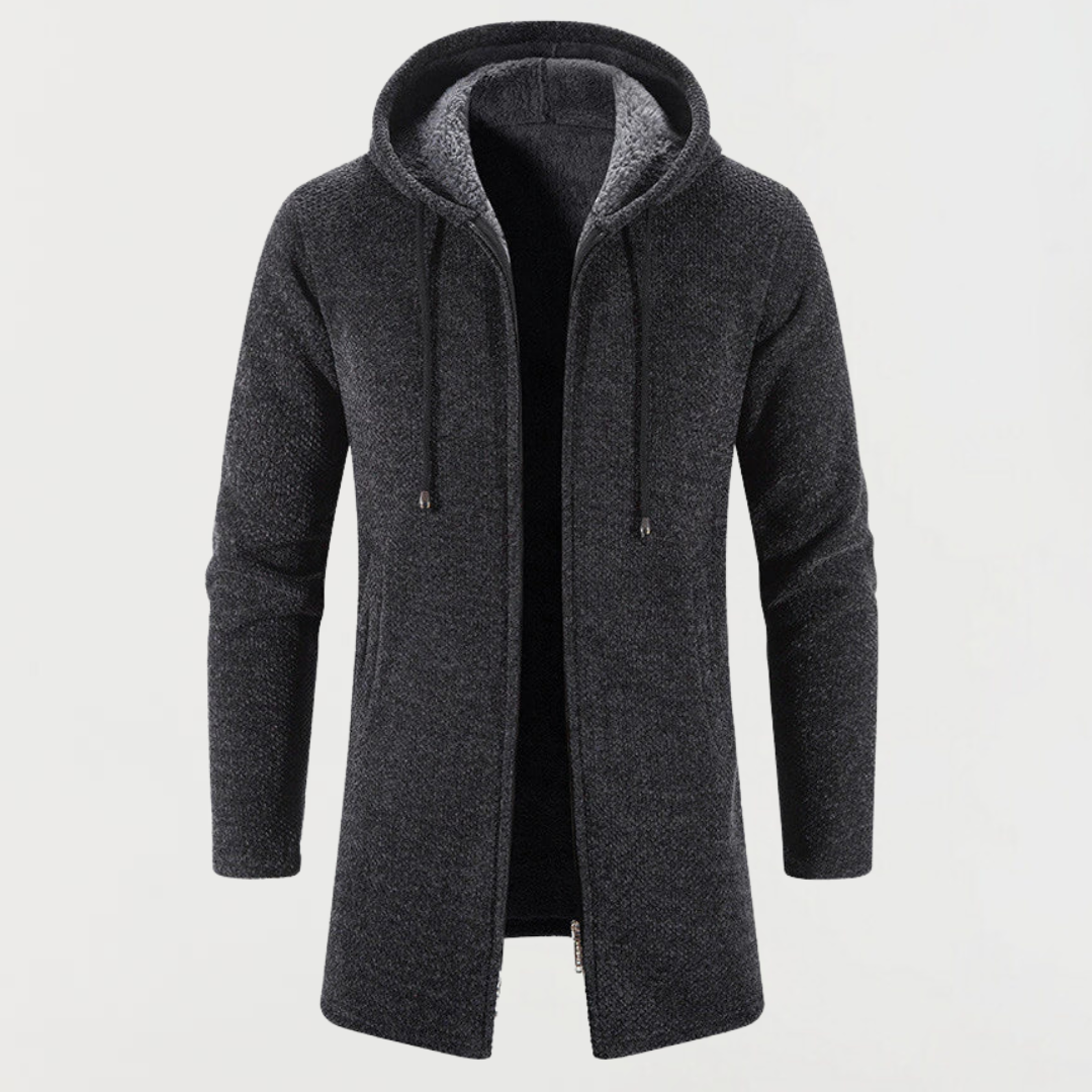 Matteo – Gewatteerde Heren Winterjas met Capuchon