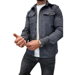 Lorenzo – Modern Fit Heren Overhemd in Casual Stijl