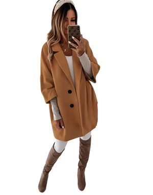 Luciana – Losvallende Dames Trenchcoat