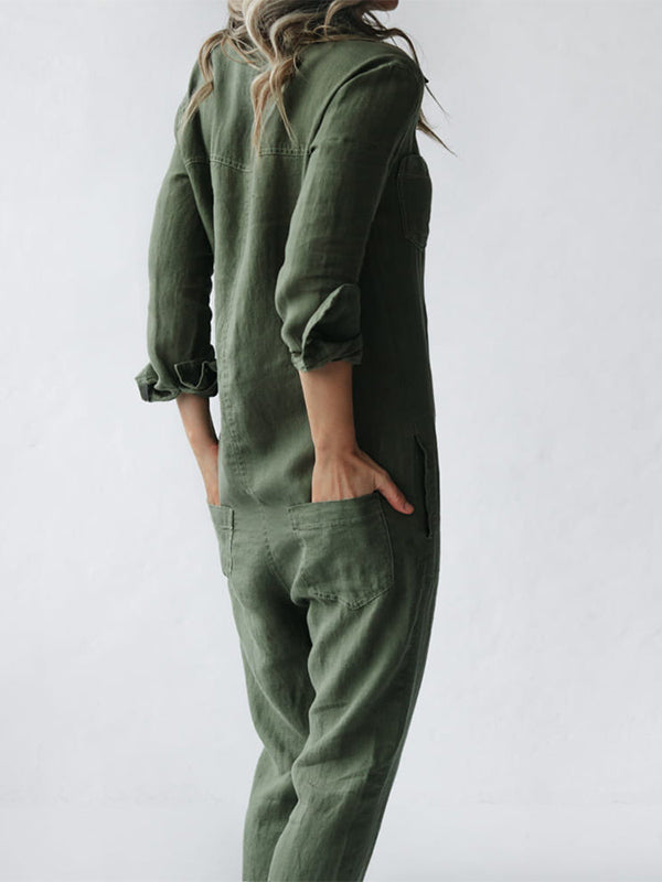 MarcoBellini Jumpsuit Lange Mouwen