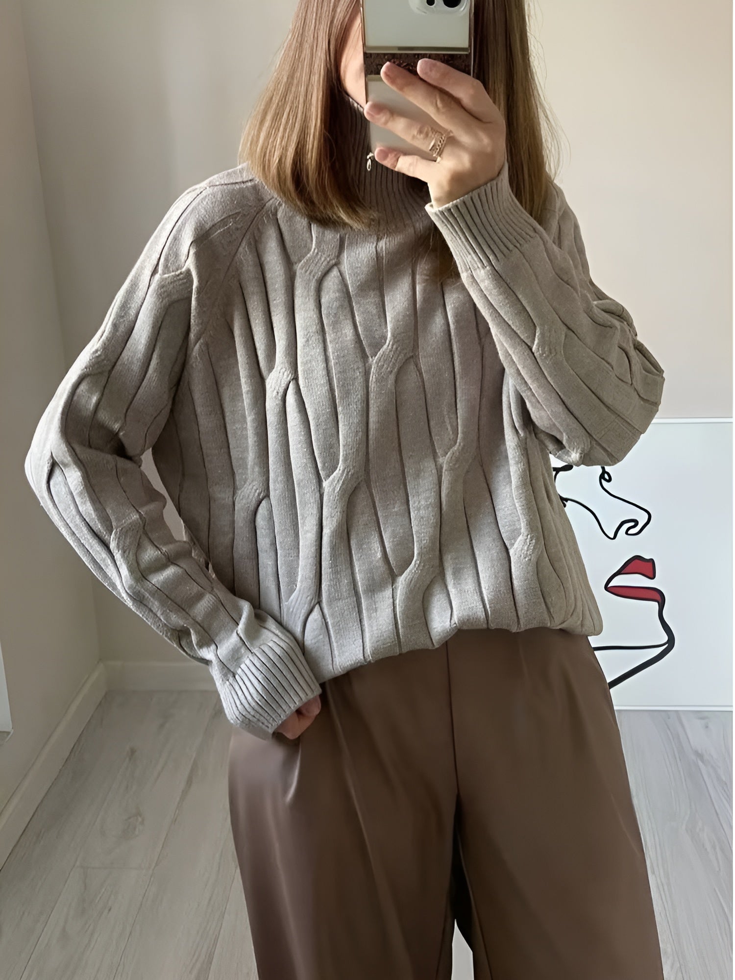 Isabella – Oversized Dames Coltrui