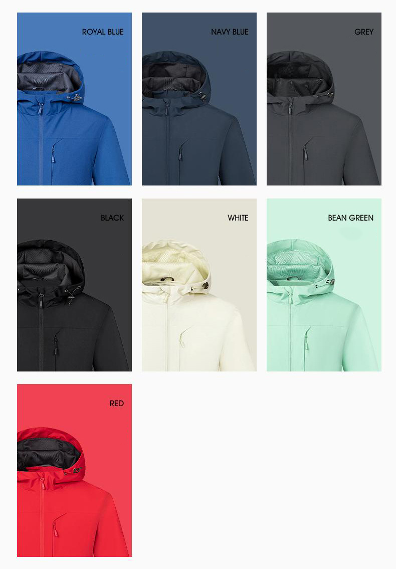 EnzoBarone – Lichtgewicht windjack voor heren