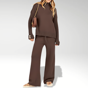 SofiaCalabrese Moeiteloze Elegantie Tweedelige Set Voor Vrouwen