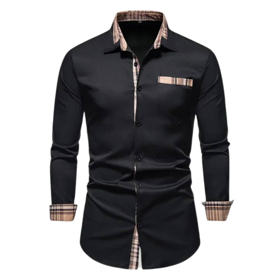 Lorenzo – Losvallend Geruit Overhemd voor Heren