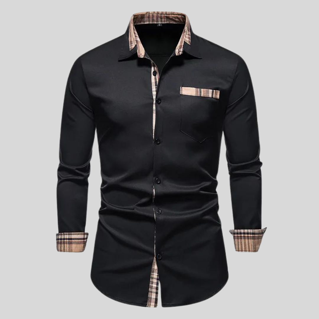 Lorenzo – Losvallend Geruit Overhemd voor Heren