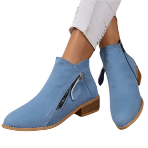 Maaike – Vintage-geïnspireerde dames enkellaarsjes