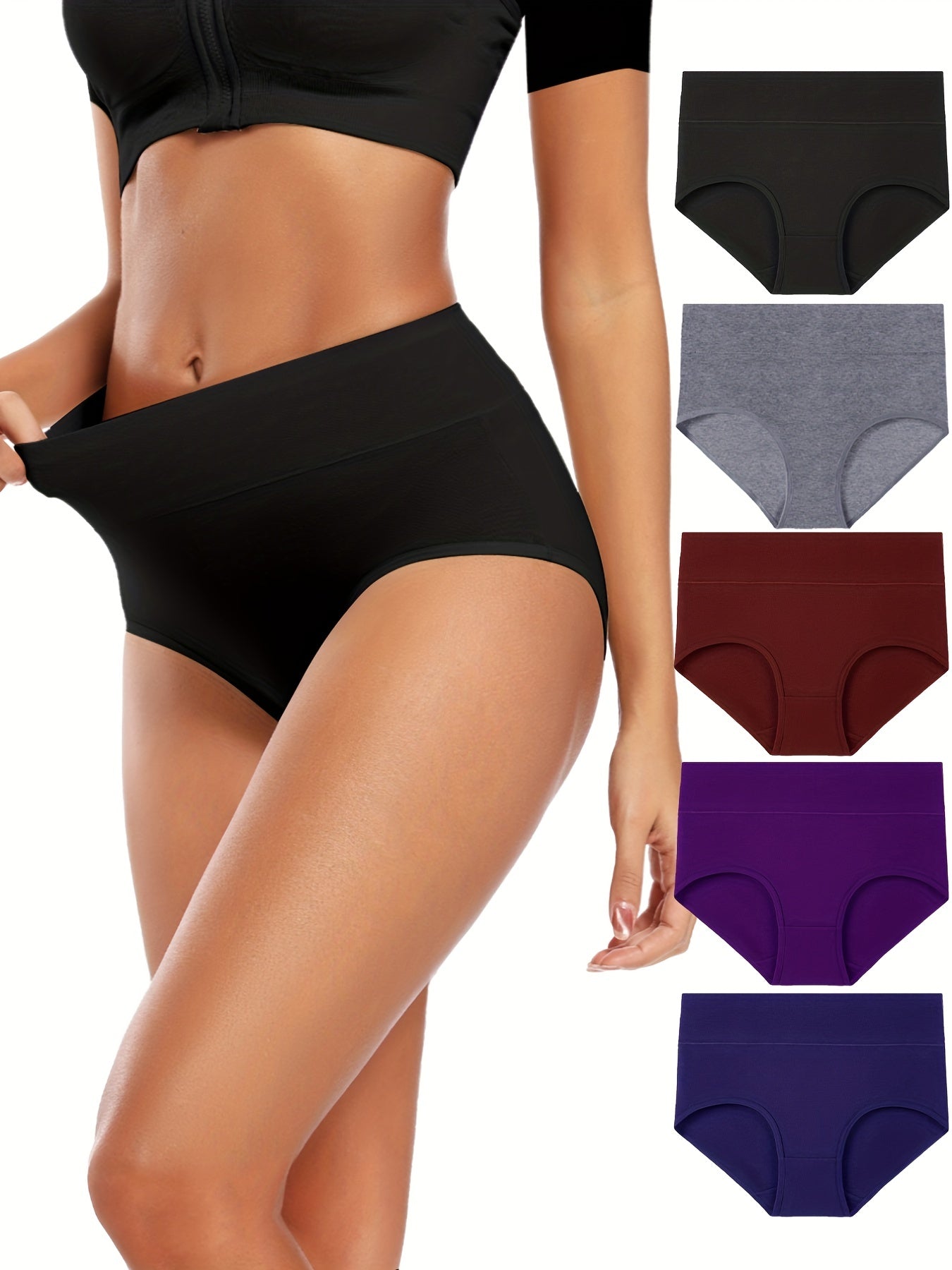 Sofia – Ademend Dames Corrigerende Slips 5-Pack