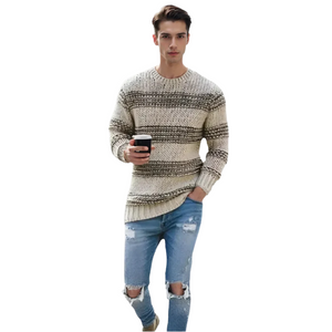 Luca – Heren Comfortabele Gebreide Trui