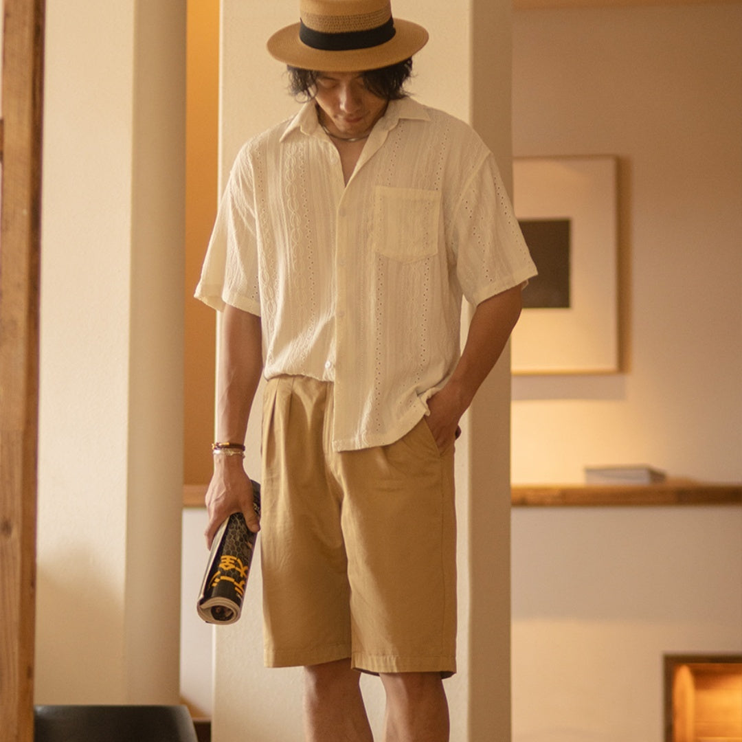 VeraMonti Hol Jacquard Overhemd