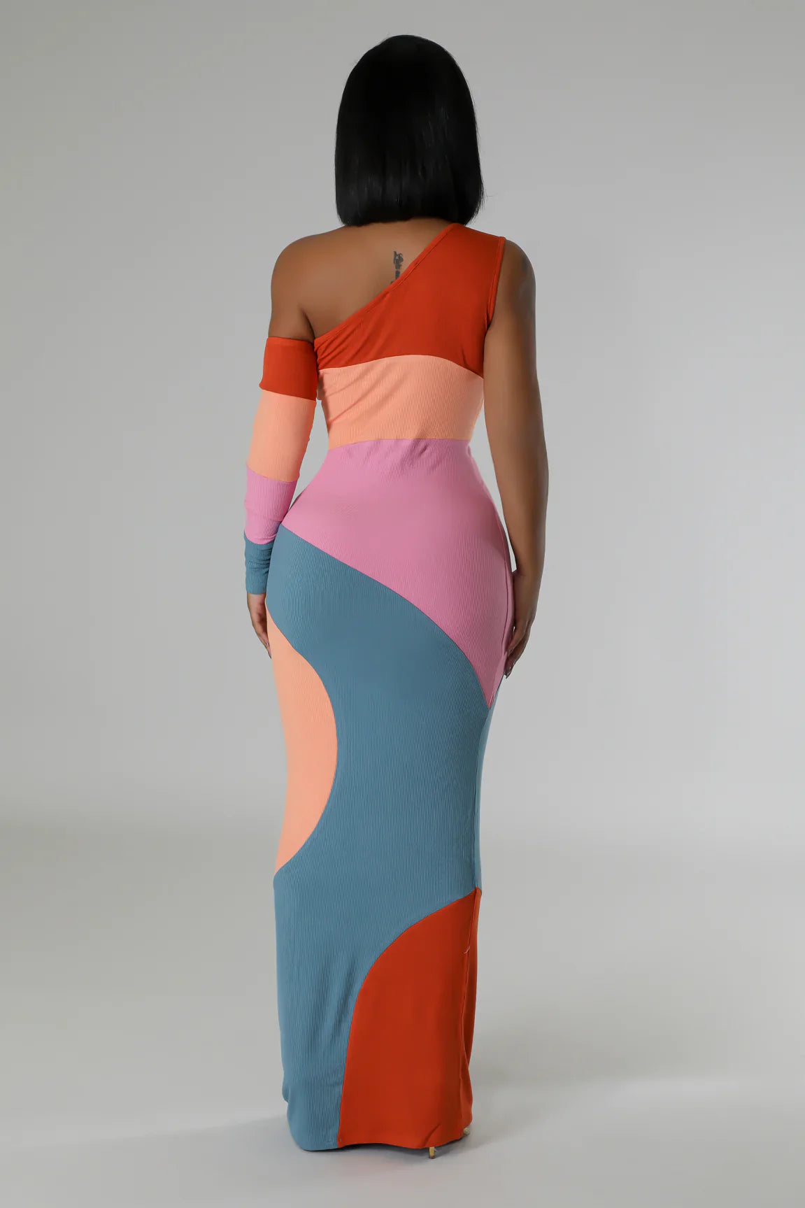 CarlottaBianchi Abstracte Maxi-jurk