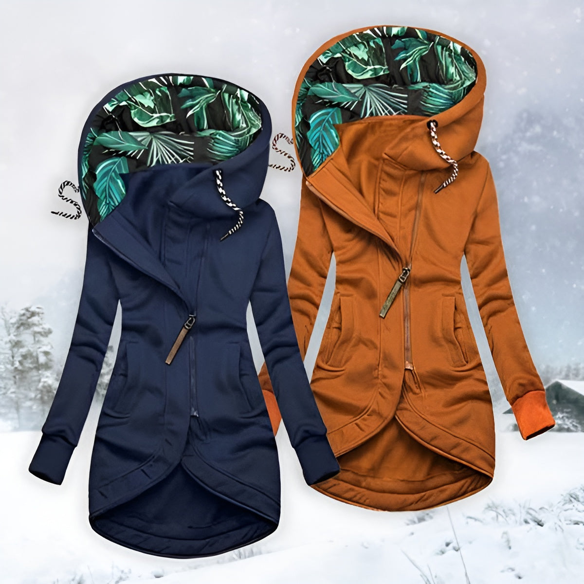 Elena – Dames Winterjas met Isolatie