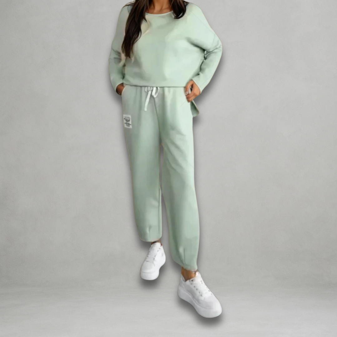 Giulia – Zacht Dames Loungewear Set van Katoenmix