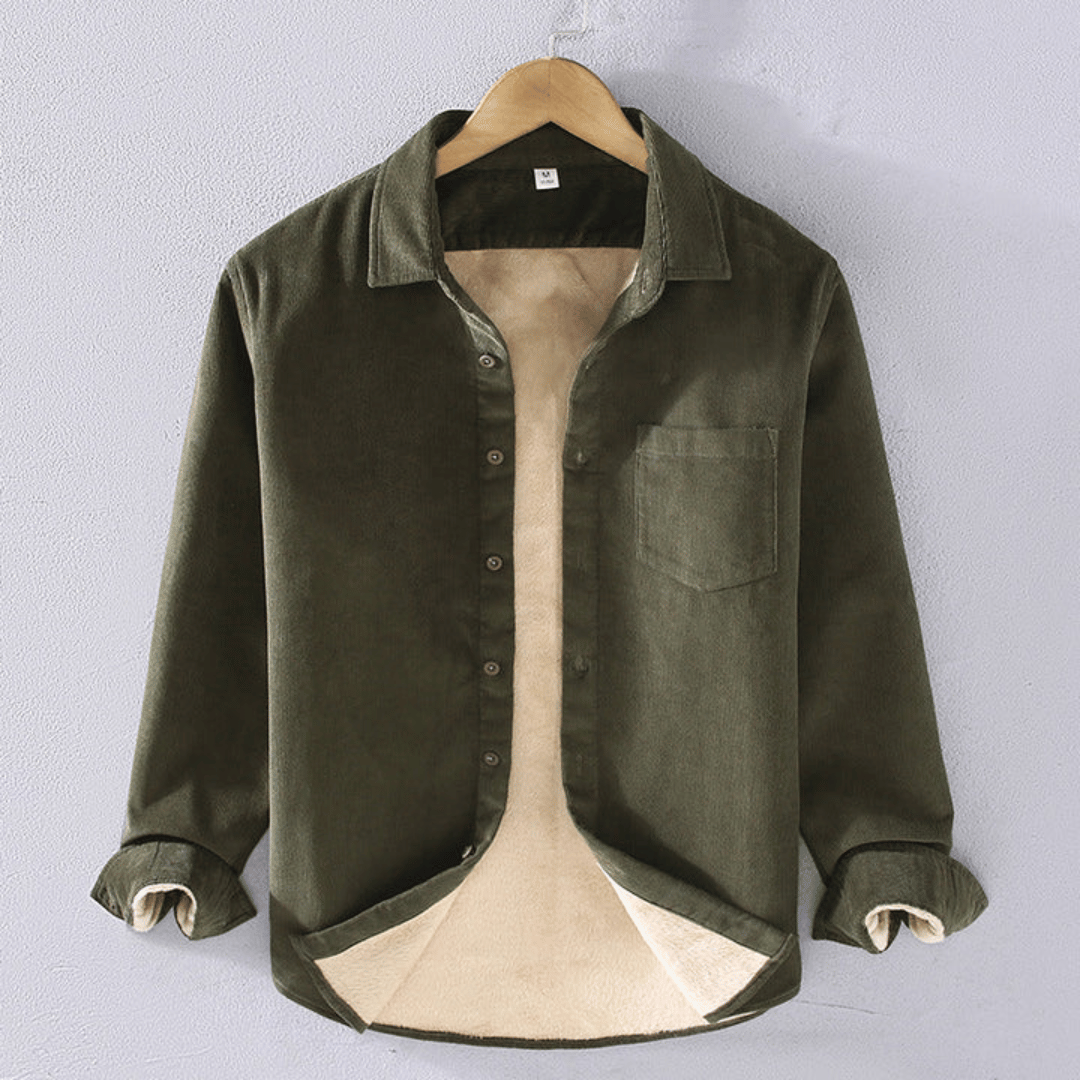 ChiaraMancini Fluwelen overhemd met lange mouwen