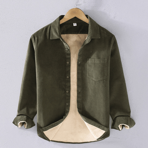 ChiaraMancini Fluwelen overhemd met lange mouwen