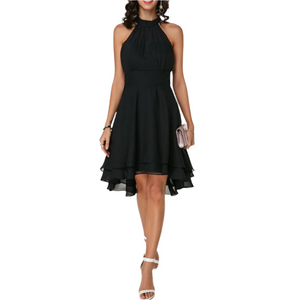 Chiara – Elegante Damesjurk met Speelse Ruffles