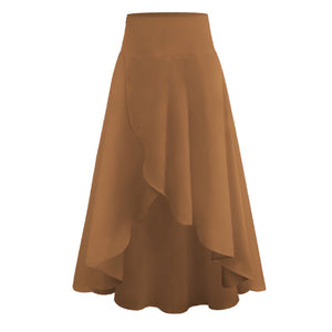 Isabella – Vrouwelijke Zomerrok op Midi-Lengte met Zwierige Pasvorm