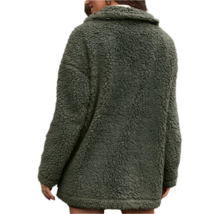 Camille – Zachtgevoerde Dames Fleece Jas met Rits