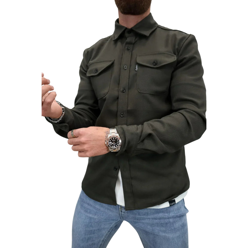 Lorenzo – Modern Fit Heren Overhemd in Casual Stijl