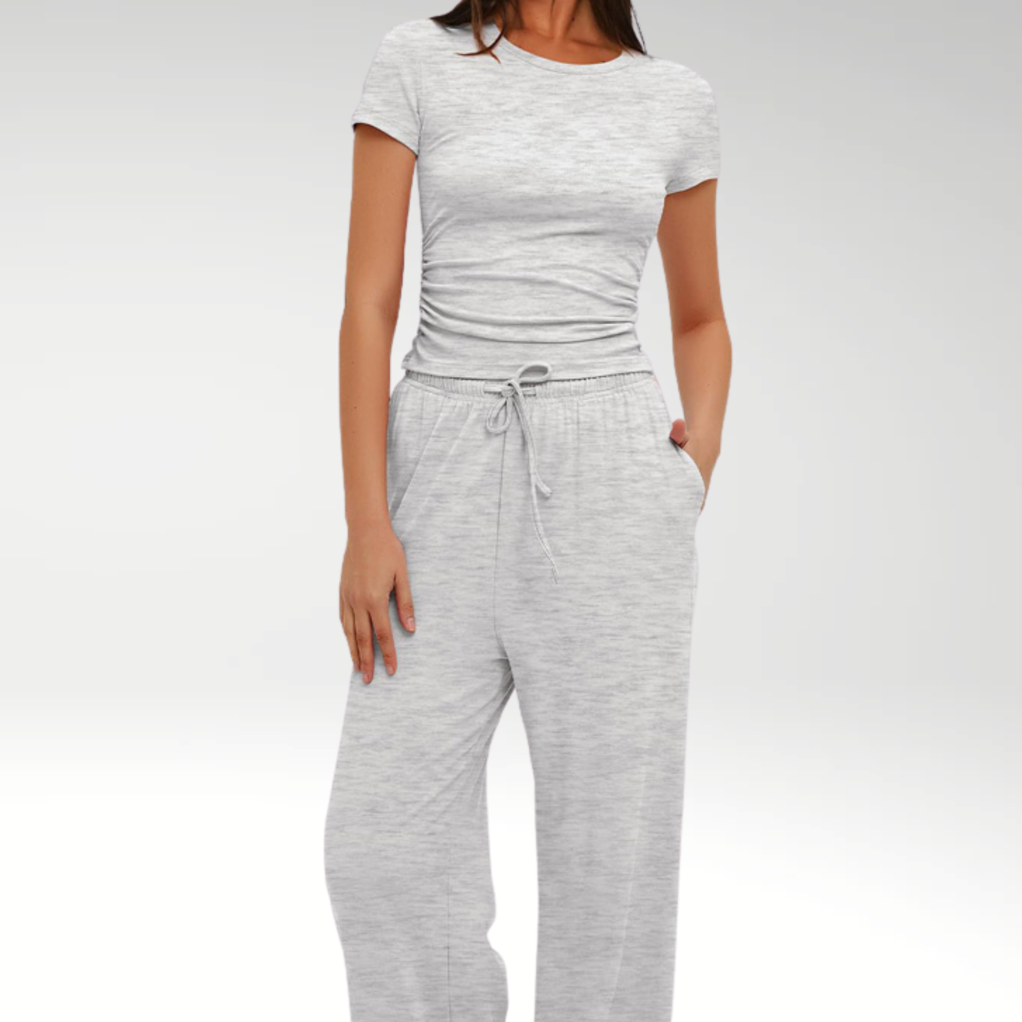 ElenaMarino Effortless Comfort Tweedelige Set Voor Vrouwen
