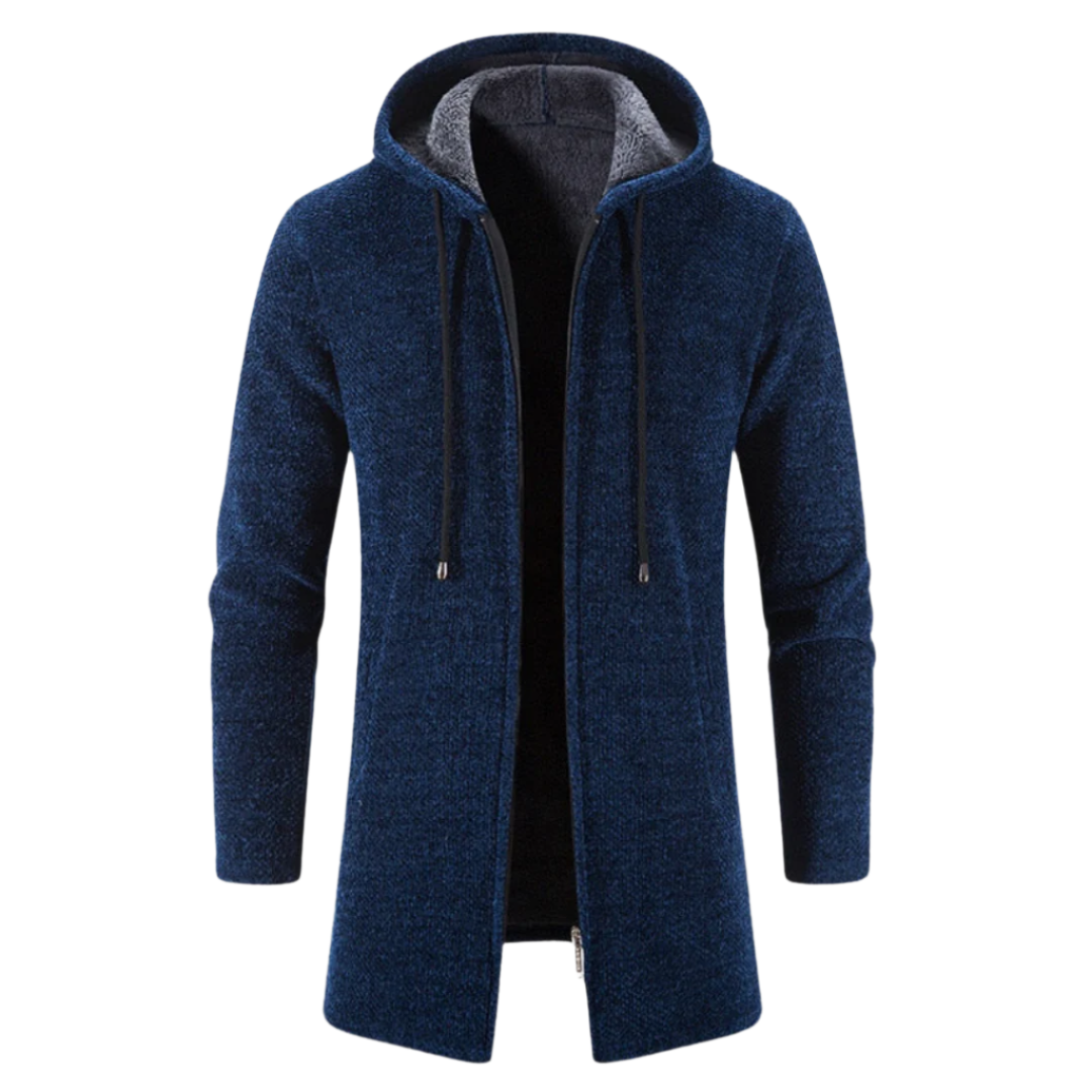Matteo – Gewatteerde Heren Winterjas met Capuchon