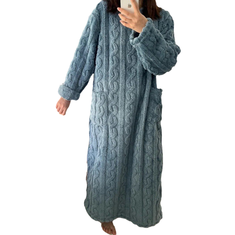 Corallo Winter koraal fluwelen homewear