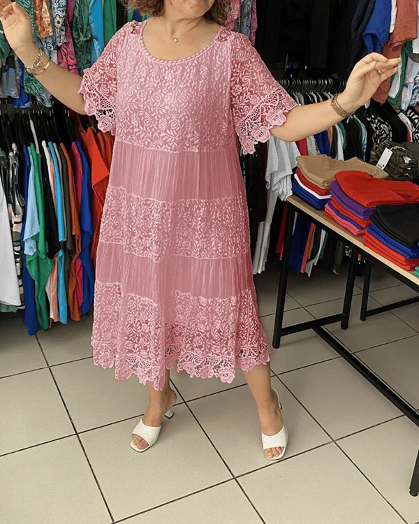 PietroRossi Effen Kleur Jurk