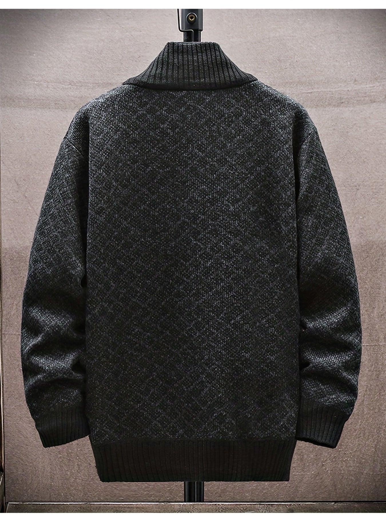 LucianaBortelli Geometrische gebreide trui voor heren