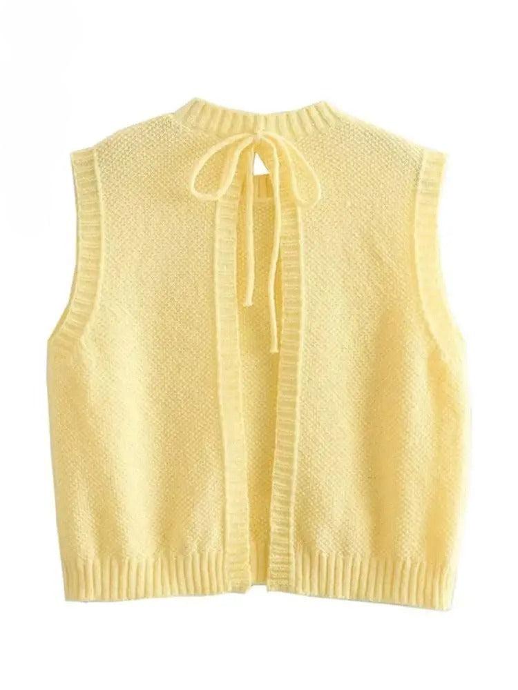 VittoriaLeone Gebreide Zomertop Voor Dames
