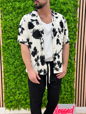 RenzoVitali Mykonos overhemd met patroon