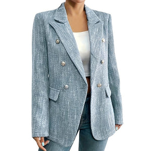 Isabella – Klassieke Dames Blazer met Knoopsluiting