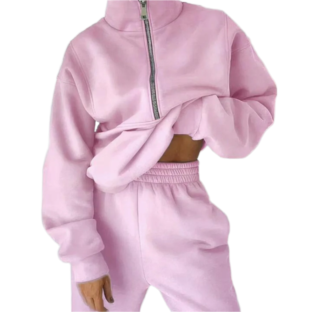 Giulia – Relaxed Fit Dames Lounge Set met Trui & Broek