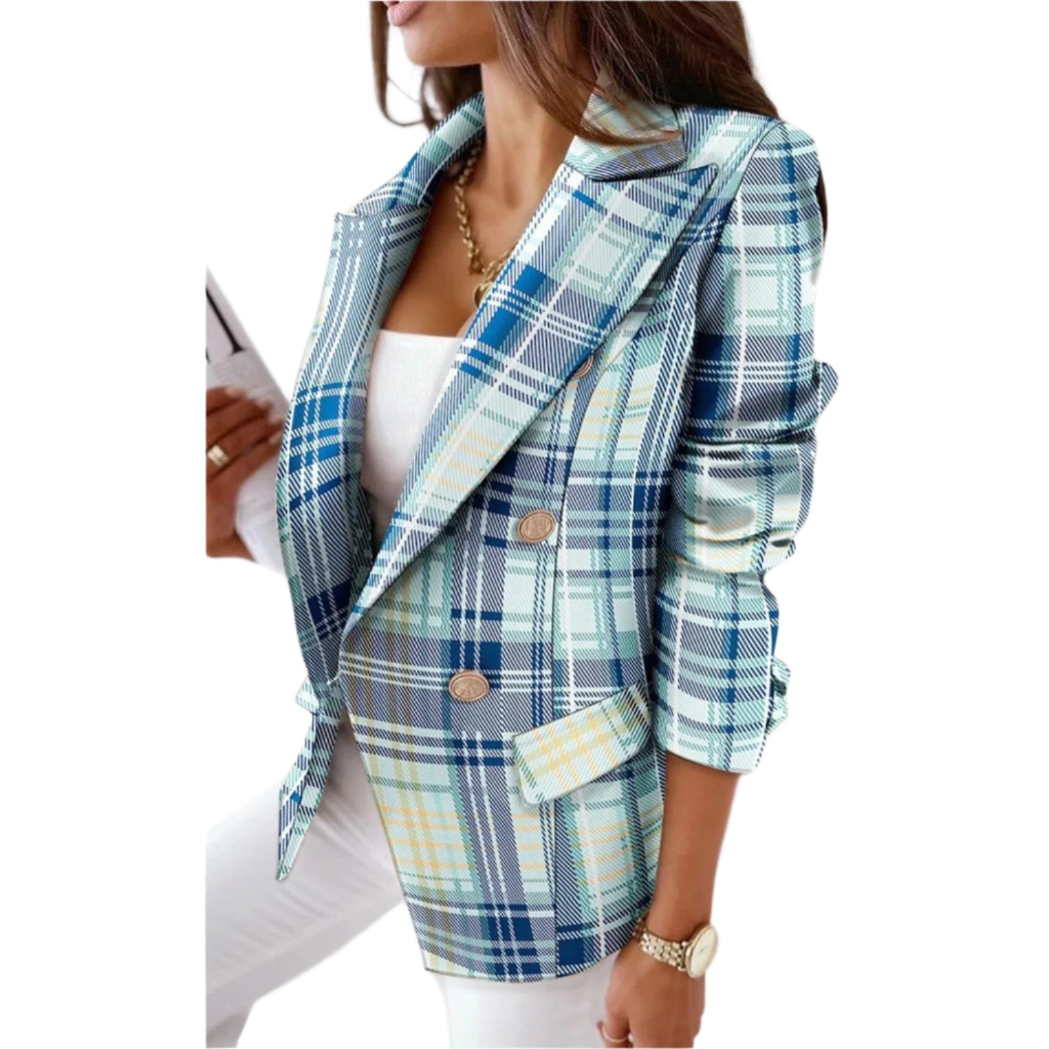 Elena – Getailleerde Dames Blazer voor Moeiteloze Elegantie