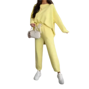 Giulia – Zacht Dames Loungewear Set van Katoenmix