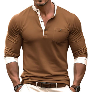 Lorenzo – Casual-Fit Heren Longsleeve Shirt