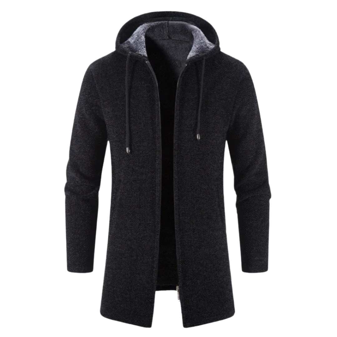 Matteo – Gewatteerde Heren Winterjas met Capuchon
