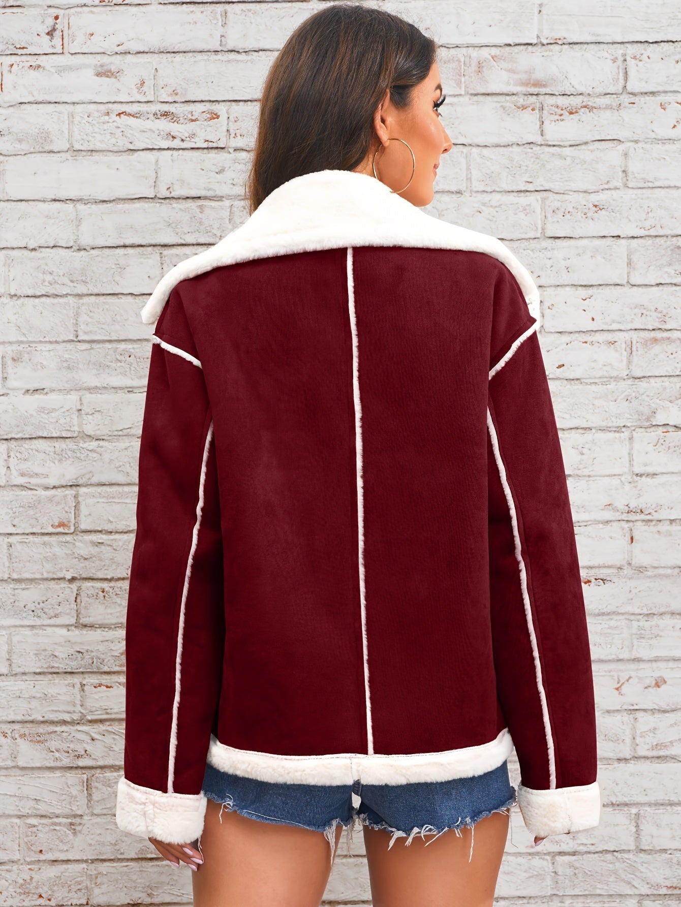 Giulia – Elegante Teddy Winterjas voor Dames