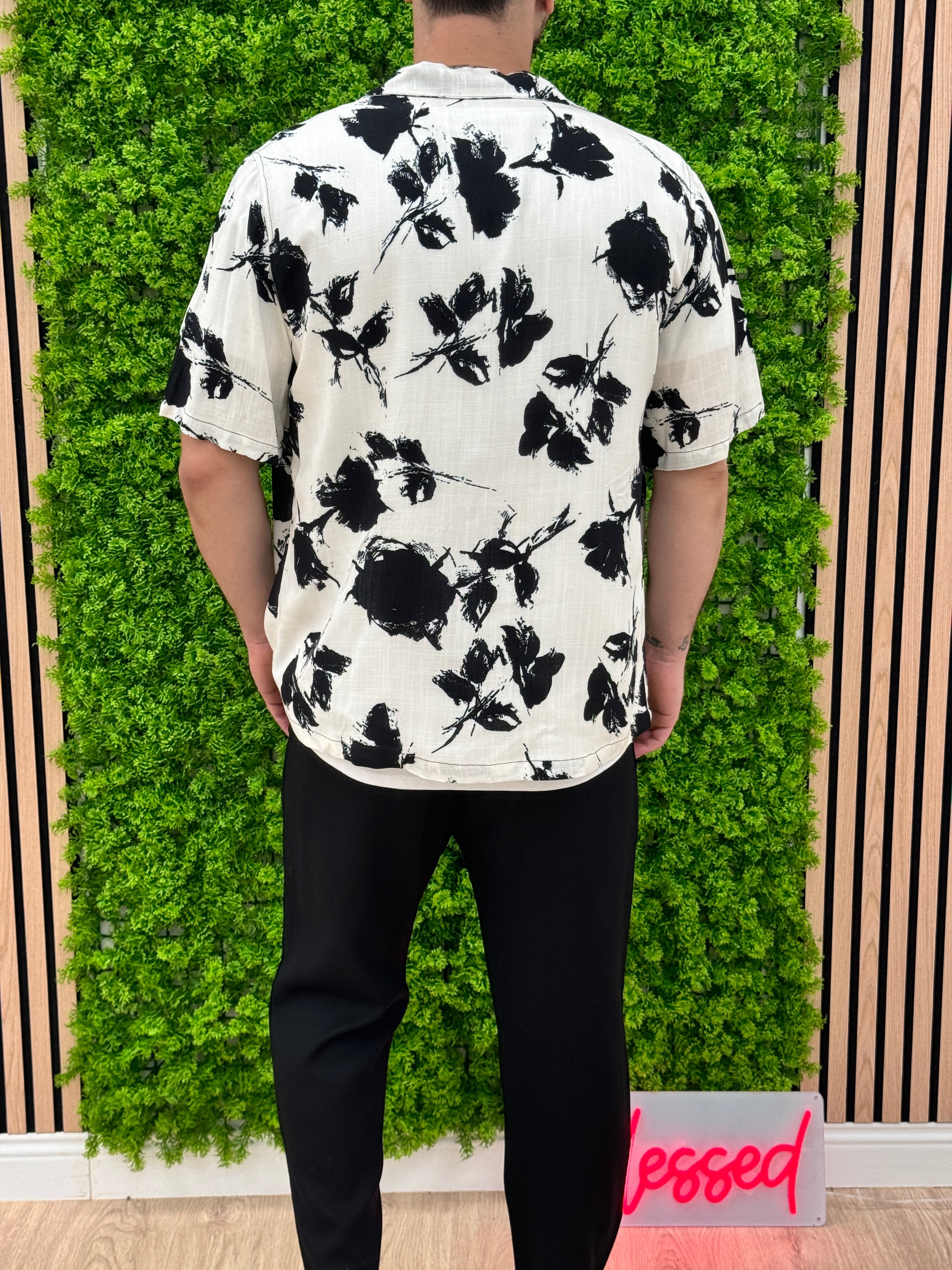 RenzoVitali Mykonos overhemd met patroon