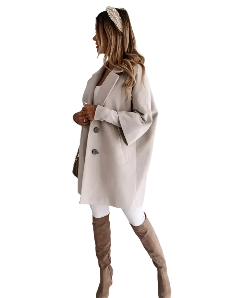 Luciana – Losvallende Dames Trenchcoat