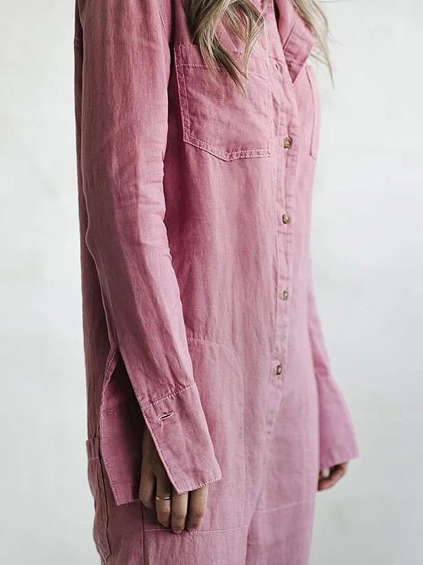 MarcoBellini Jumpsuit Lange Mouwen